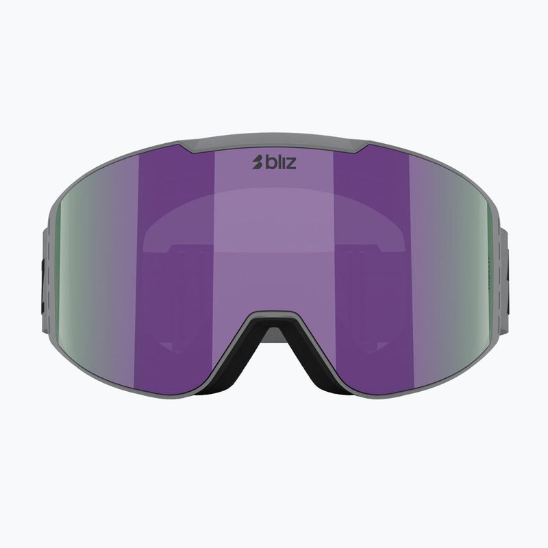 Скиорскa маска Bliz G004 matte grey/brown/purple multi 2