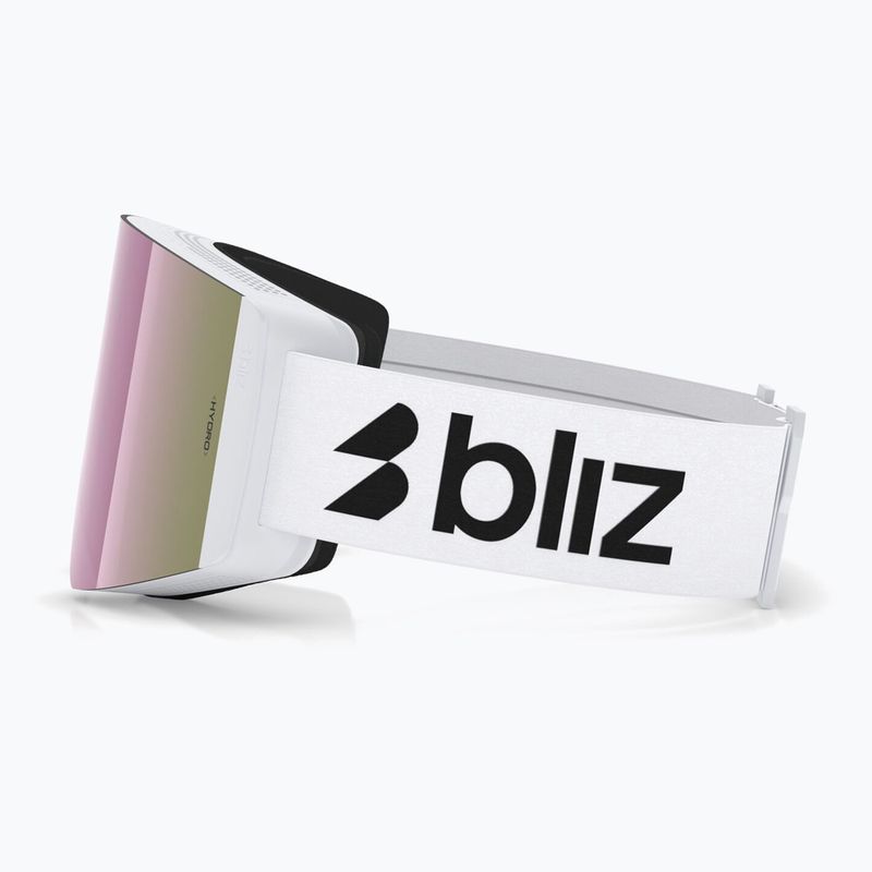 Скиорскa маска Bliz G003S matte white/brown/pink multi 4