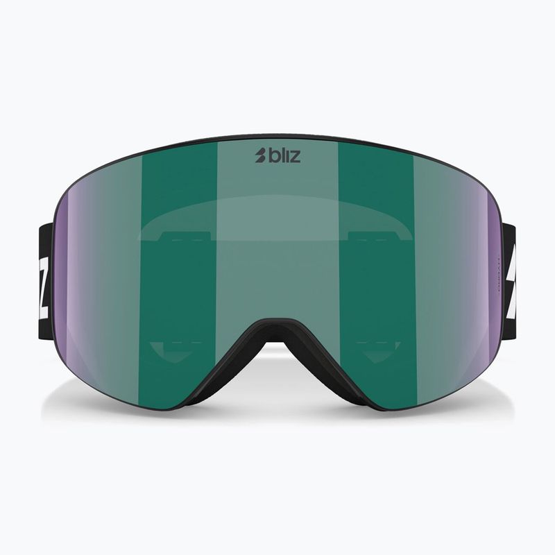 Скиорскa маска Bliz Flow matte black/brown/green multi 2