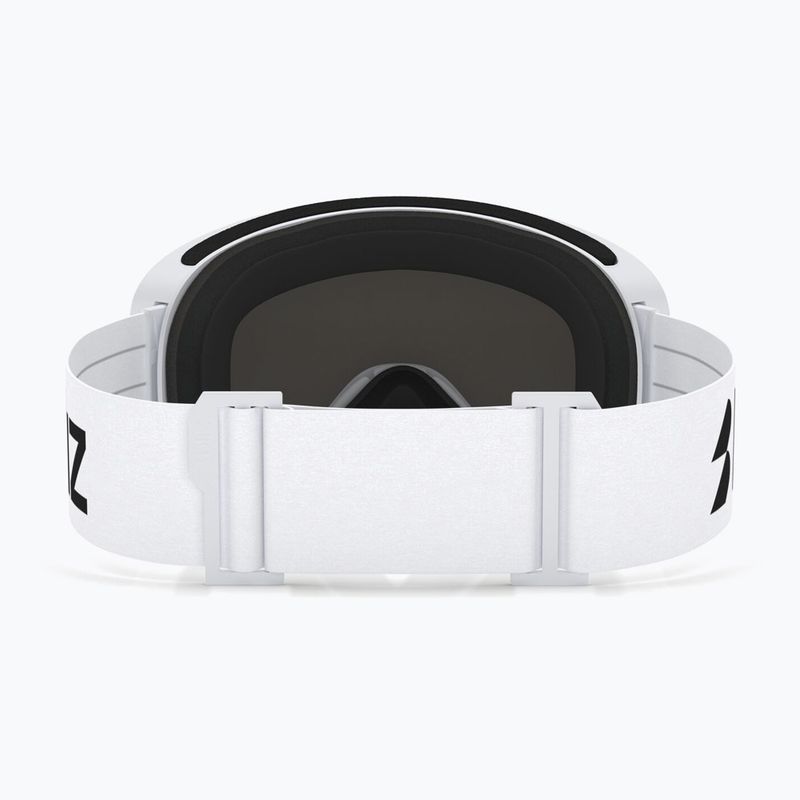 Скиорскa маска Bliz Flow matte white/brown/blue multi 3