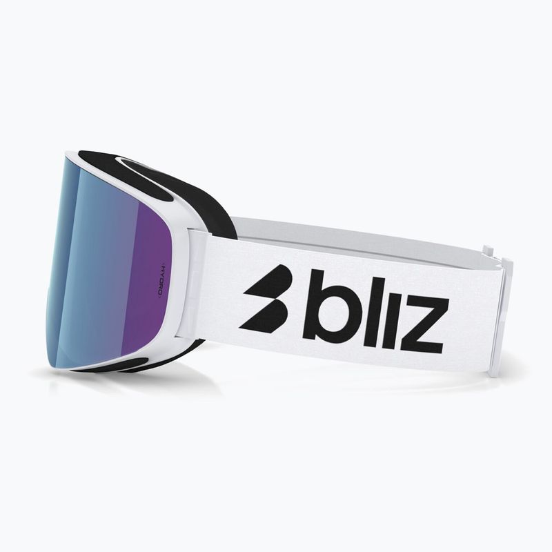 Скиорскa маска Bliz Flow matte white/brown/blue multi 4