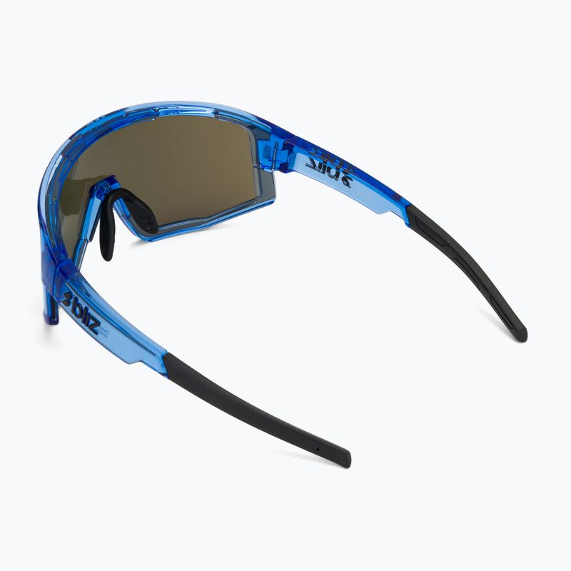 Слънчеви очила Bliz Fusion Small transparent blue/smoke blue multi 3