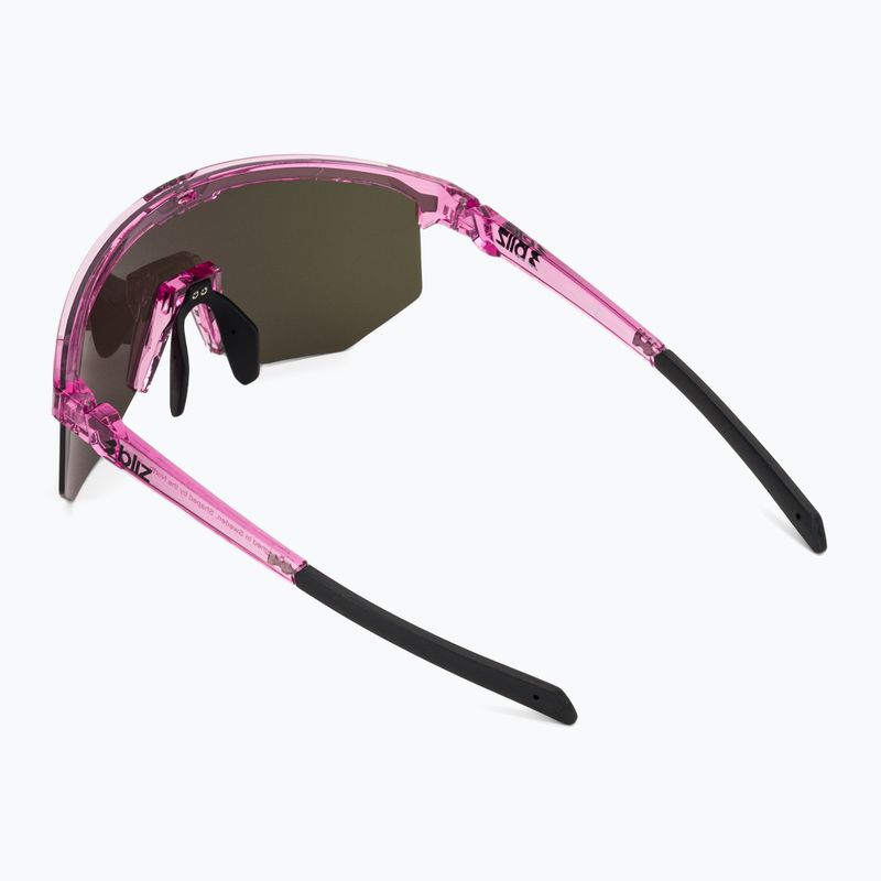Слънчеви очила Bliz Hero Small transparent pink/brown rose multi 2