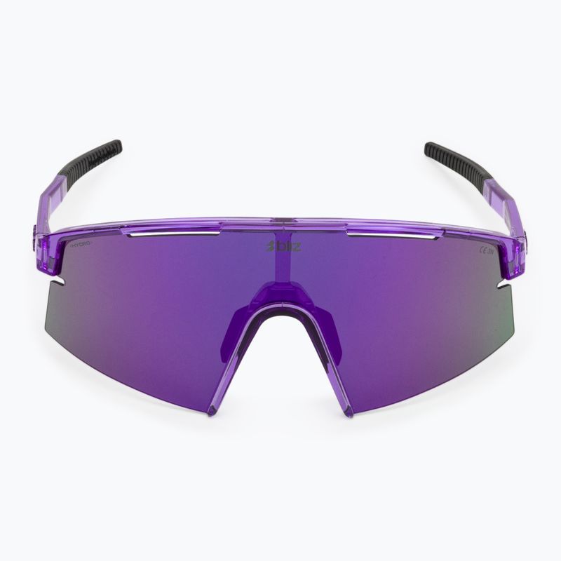 Слънчеви очила Bliz P006 transparent purple/smoke purple mirror 3