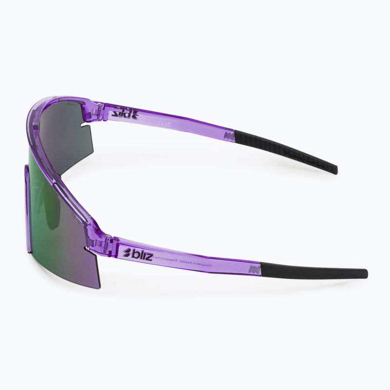 Слънчеви очила Bliz P006 transparent purple/smoke purple mirror 4