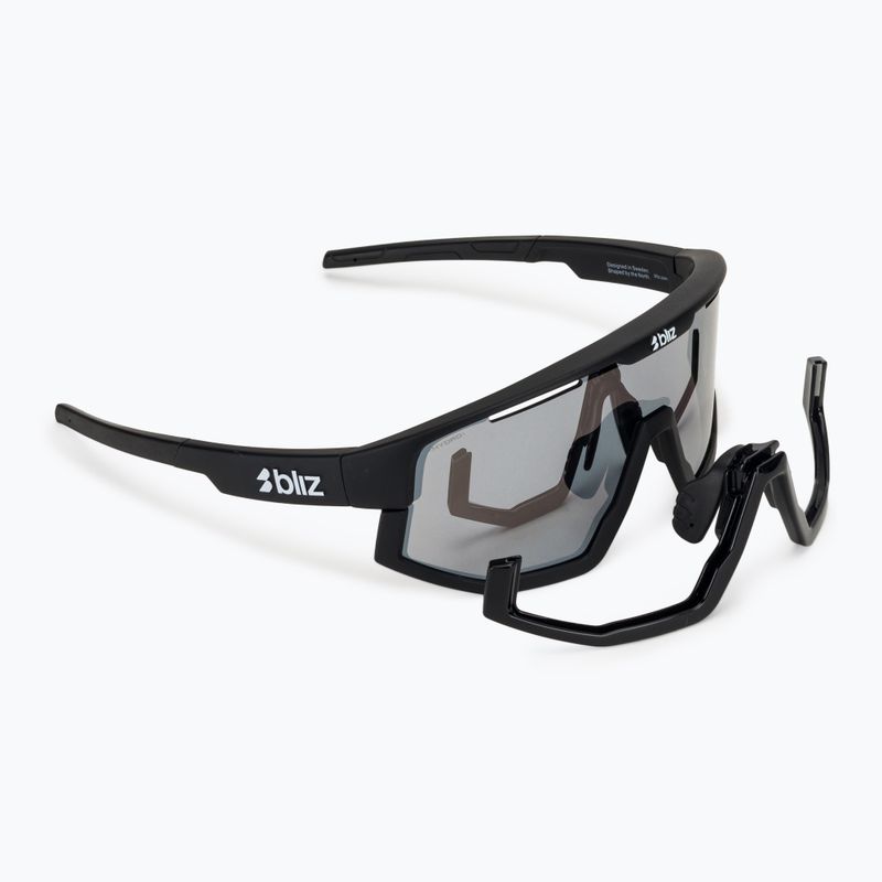 Слънчеви очила Bliz Vision matte black/smoke silver mirror