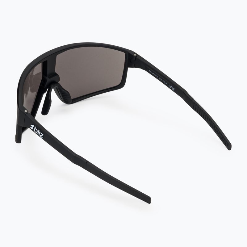 Слънчеви очила Bliz P002 matte black/smoke silver mirror 2