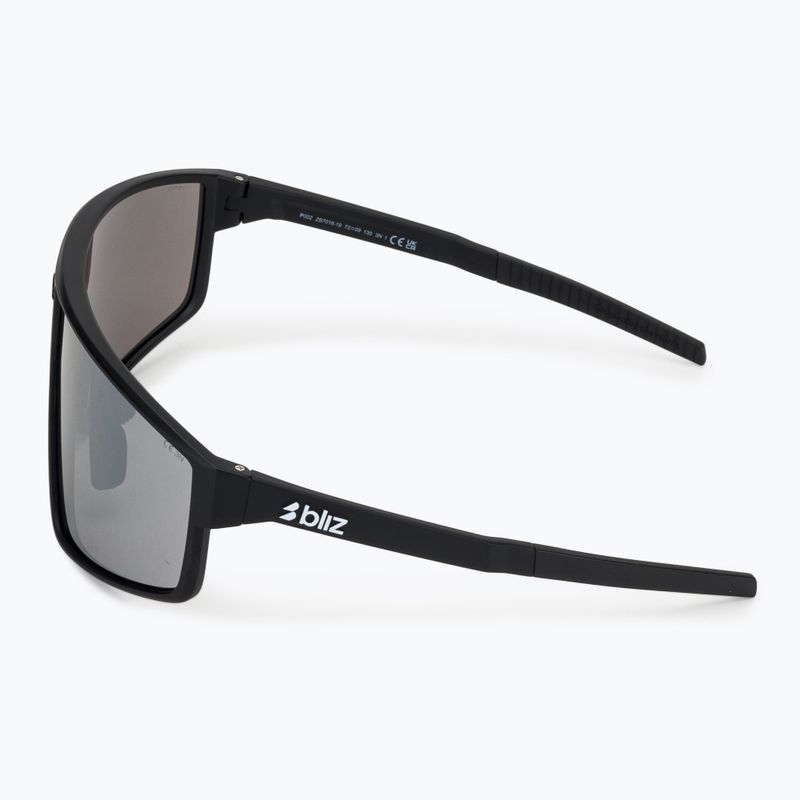 Слънчеви очила Bliz P002 matte black/smoke silver mirror 4