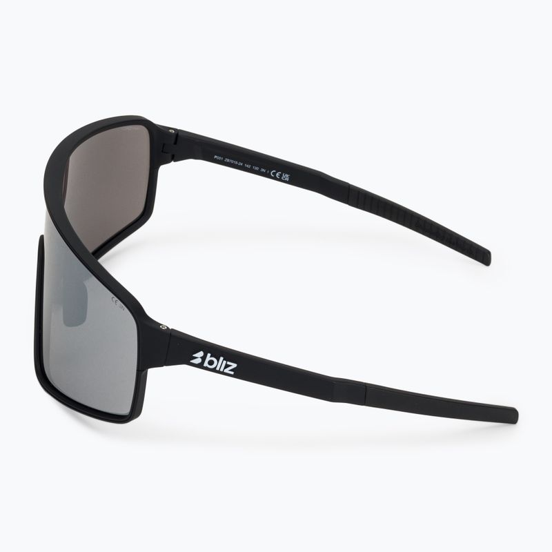 Слънчеви очила Bliz P001 matte black/smoke silver mirror 4