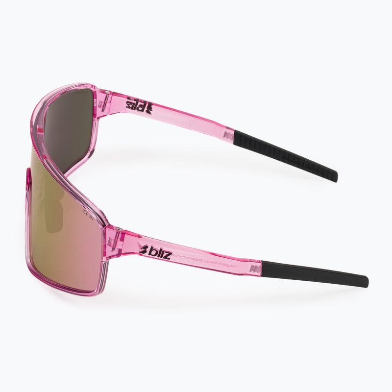 Слънчеви очила Bliz P001S transparent pink/brown rose multi 4
