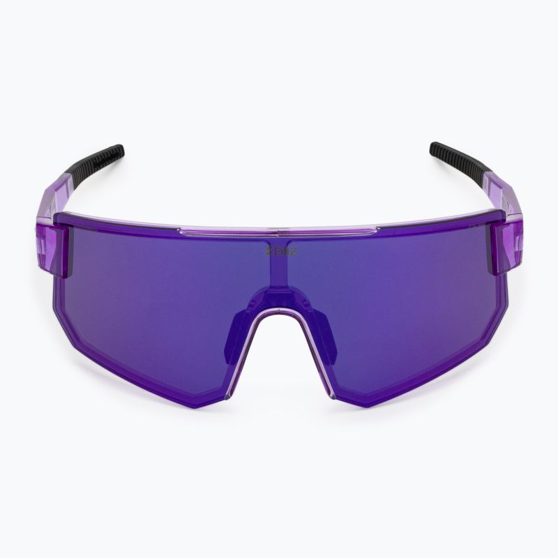 Слънчеви очила Bliz P005 transparent purple/smoke purple mirror 3