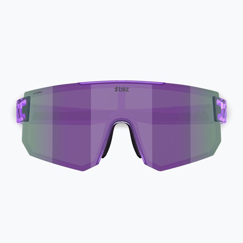 Слънчеви очила Bliz P005 transparent purple/smoke purple mirror 3