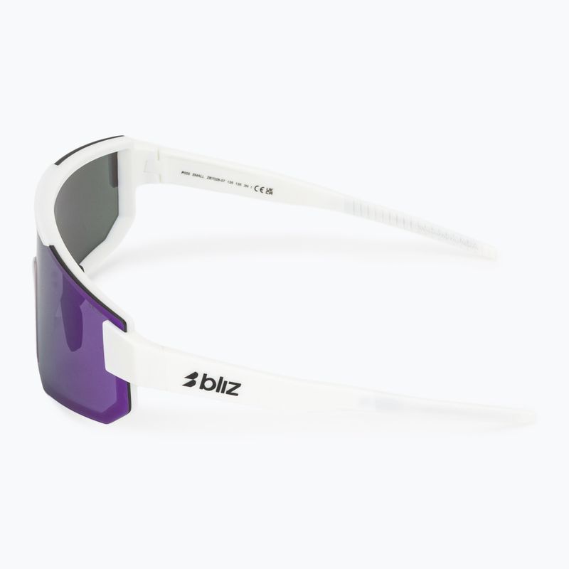 Слънчеви очила Bliz P005S matte white/smoke purple mirror 4