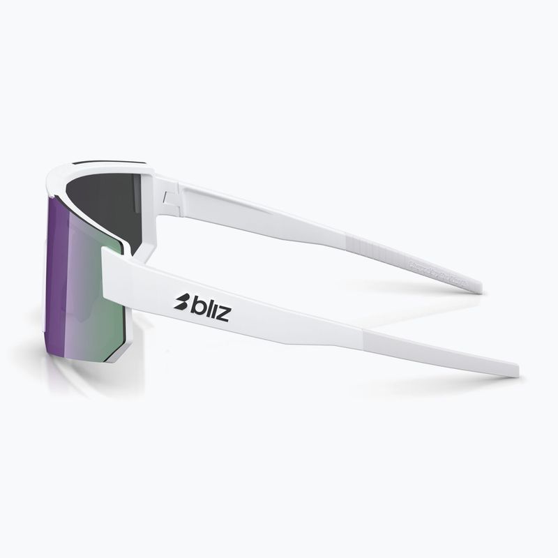 Слънчеви очила Bliz P005S matte white/smoke purple mirror 10
