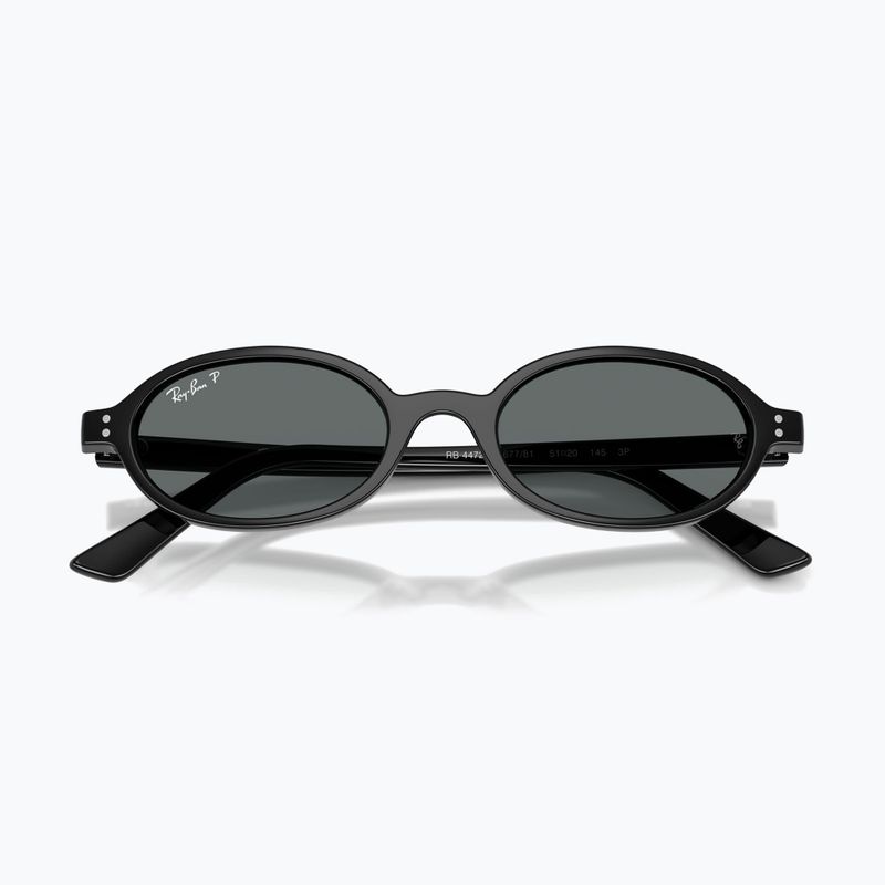 Слънчеви очила Ray-Ban Khal Bio-Based black/dark grey 3