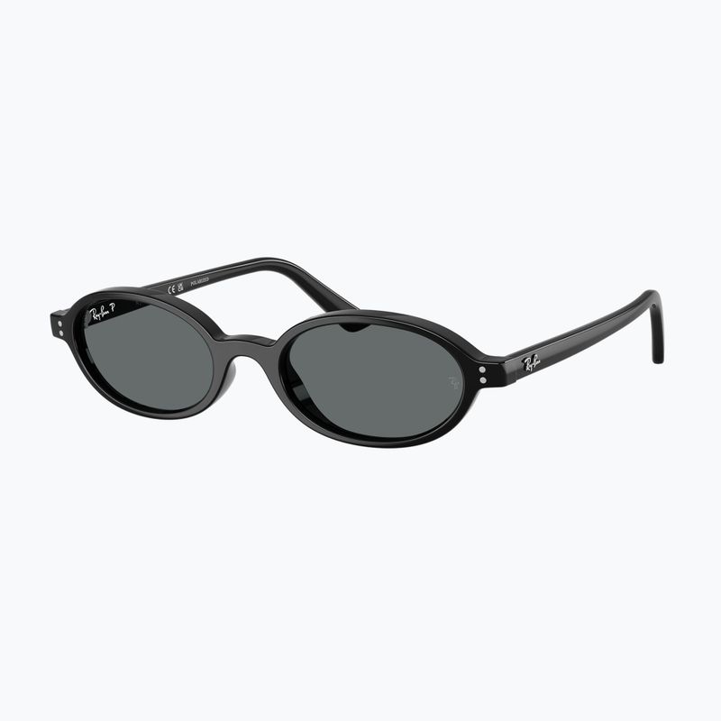 Слънчеви очила Ray-Ban Khal Bio-Based black/dark grey 4