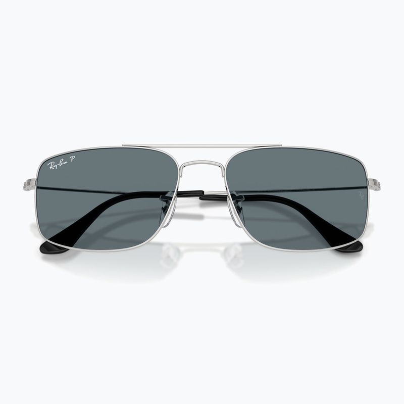 Слънчеви очила Ray-Ban Explorer III silver/dark blue polarized 3