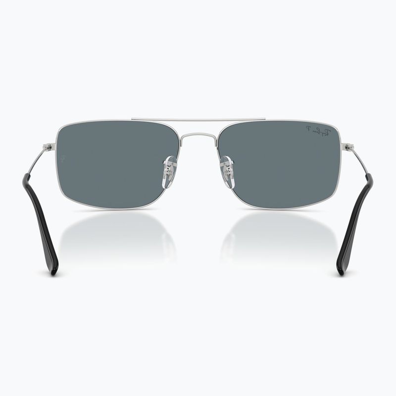 Слънчеви очила Ray-Ban Explorer III silver/dark blue polarized 5
