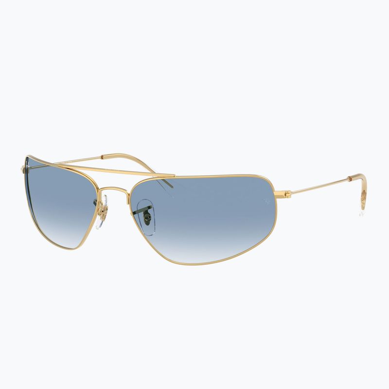 Слънчеви очила Ray-Ban RB3780 arista gold/transparent blue gradient 3