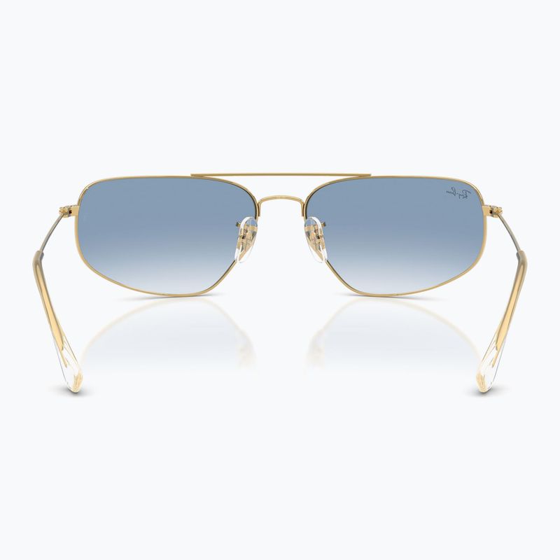 Слънчеви очила Ray-Ban RB3780 arista gold/transparent blue gradient 5