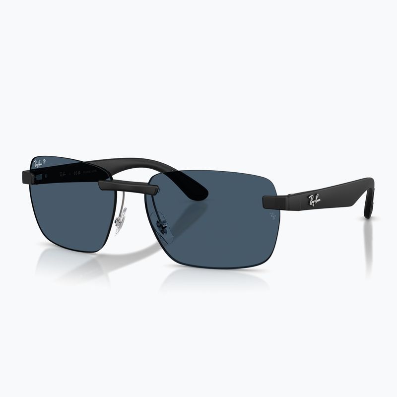 Слънчеви очила Ray-Ban RB4470 Polarized+ Lenses matt sand black/blue polarized 4