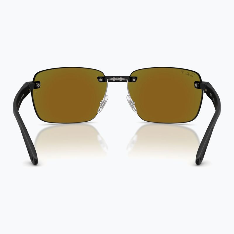 Слънчеви очила Ray-Ban RB4470 Polarized+ Lenses matte sand black/green chromance 5