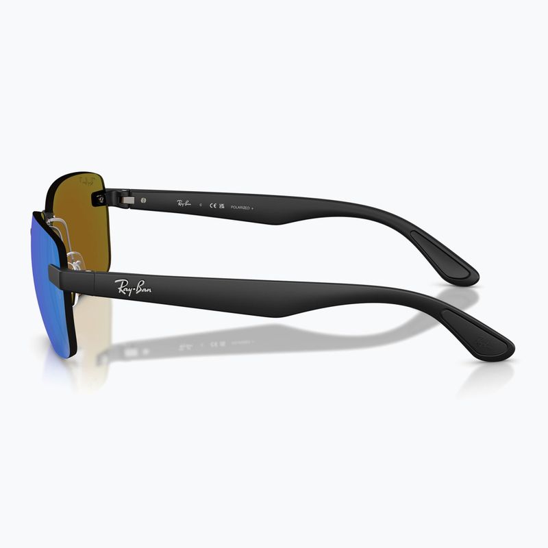 Слънчеви очила Ray-Ban RB4470 Polarized+ Lenses matte sand black/green chromance 6