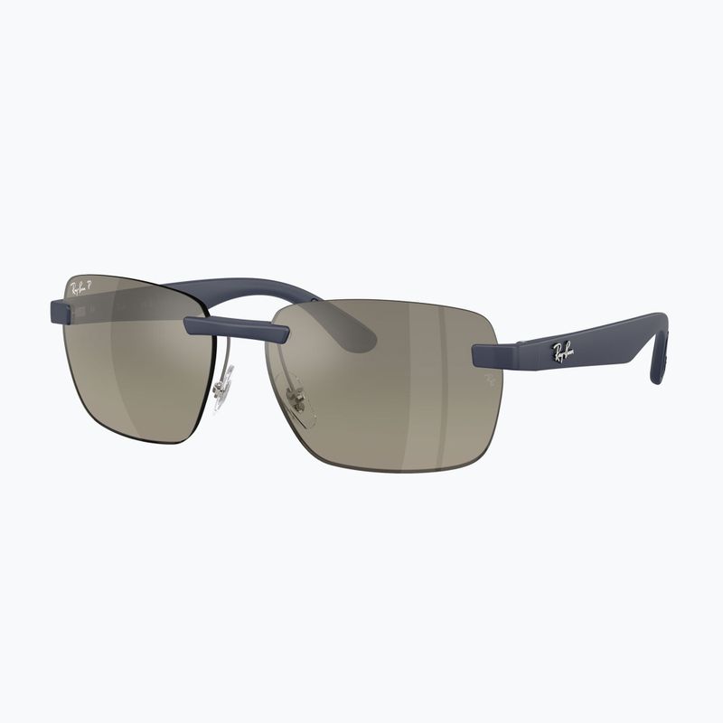 Слънчеви очила Ray-Ban RB4470 Polarized+ Lenses sand dark blue/grey gradient chromance 4