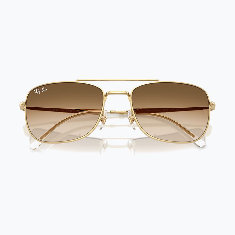 Слънчеви очила Ray-Ban Bain Bridge arista gold/brown gradient 3