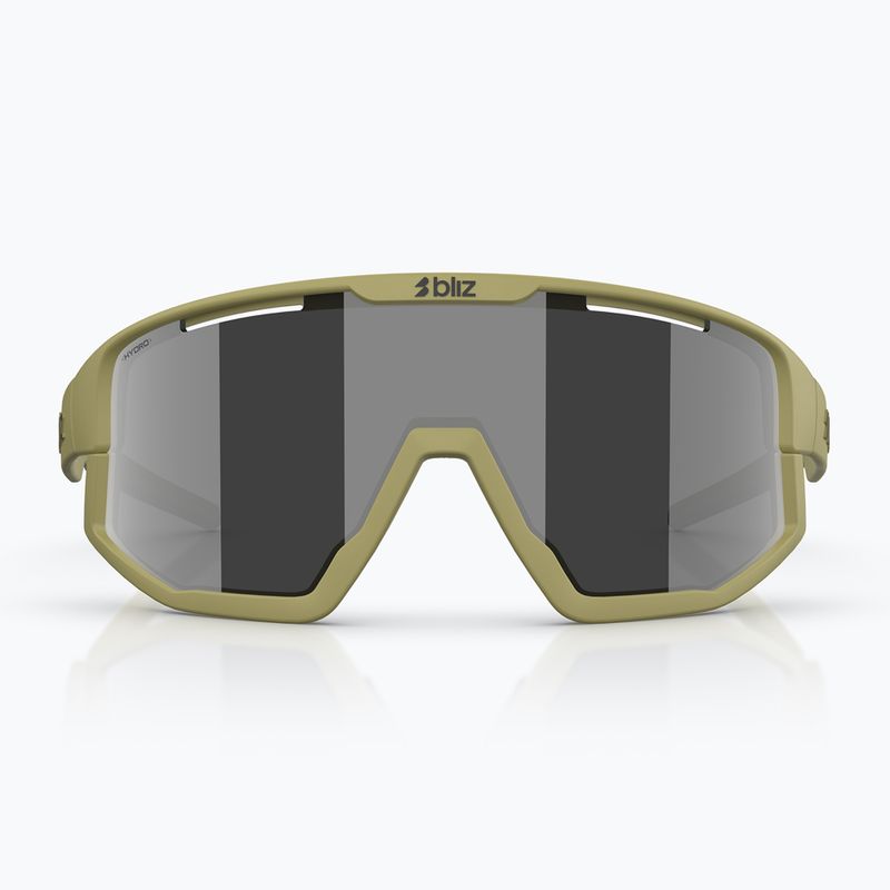 Слънчеви очила Bliz Fusion matte amber green/smoke silver mirror 2