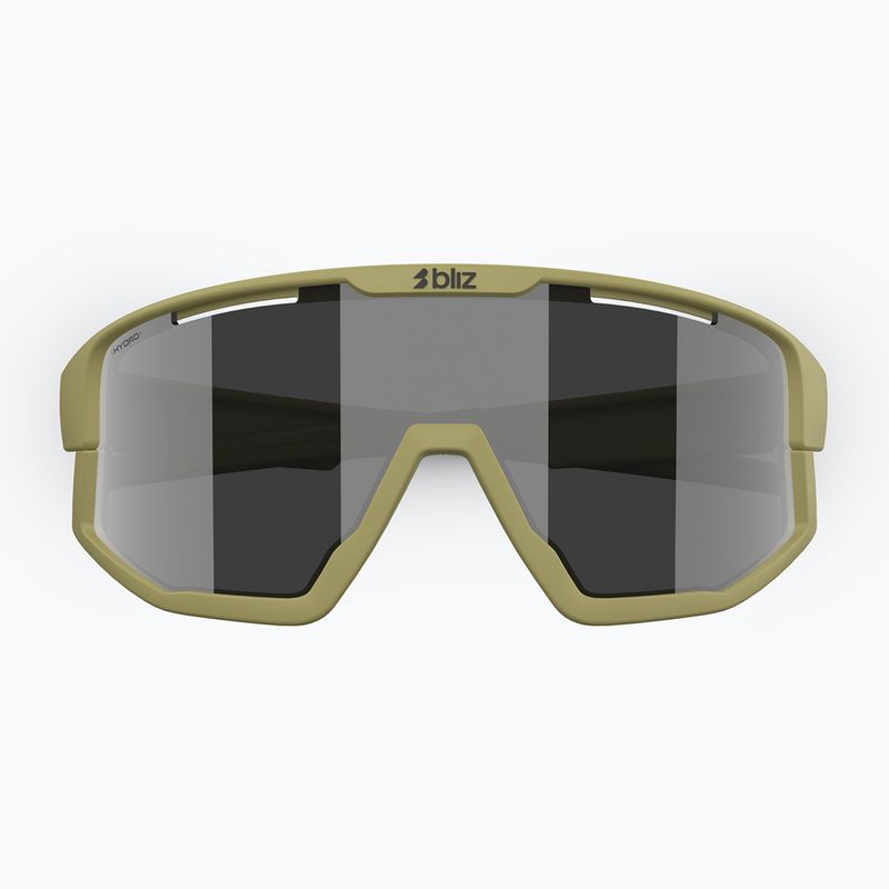 Слънчеви очила Bliz Fusion matte amber green/smoke silver mirror 3