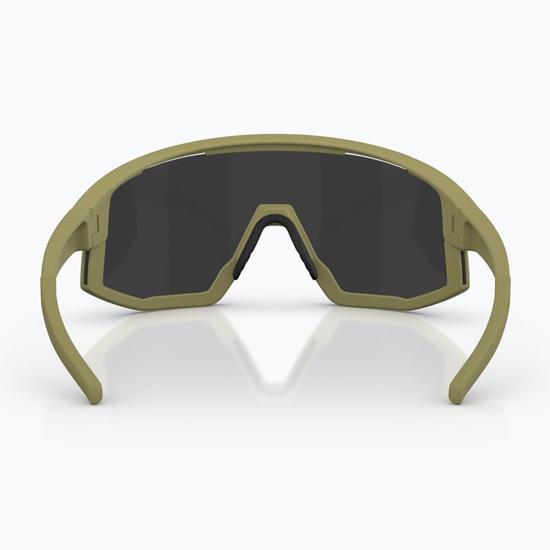 Слънчеви очила Bliz Fusion matte amber green/smoke silver mirror 4