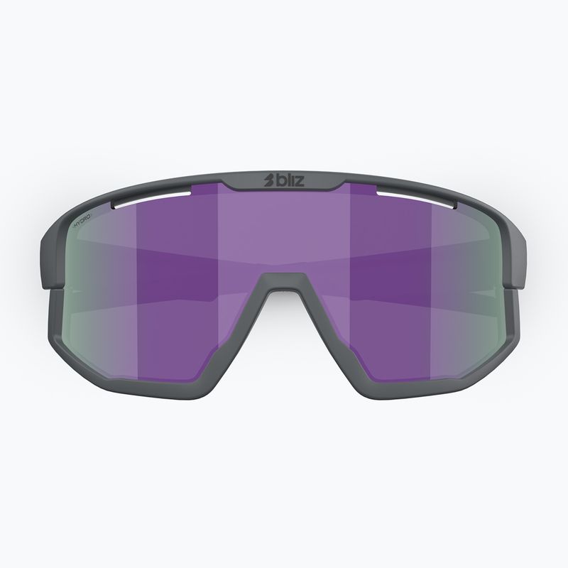 Слънчеви очила Bliz Fusion Small matte grey/smoke purple multi 2