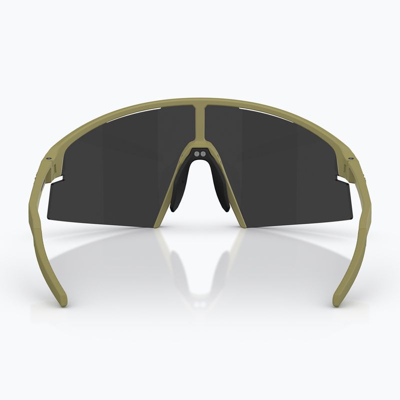 Слънчеви очила Bliz P006 matte amber green/smoke silver mirror 4