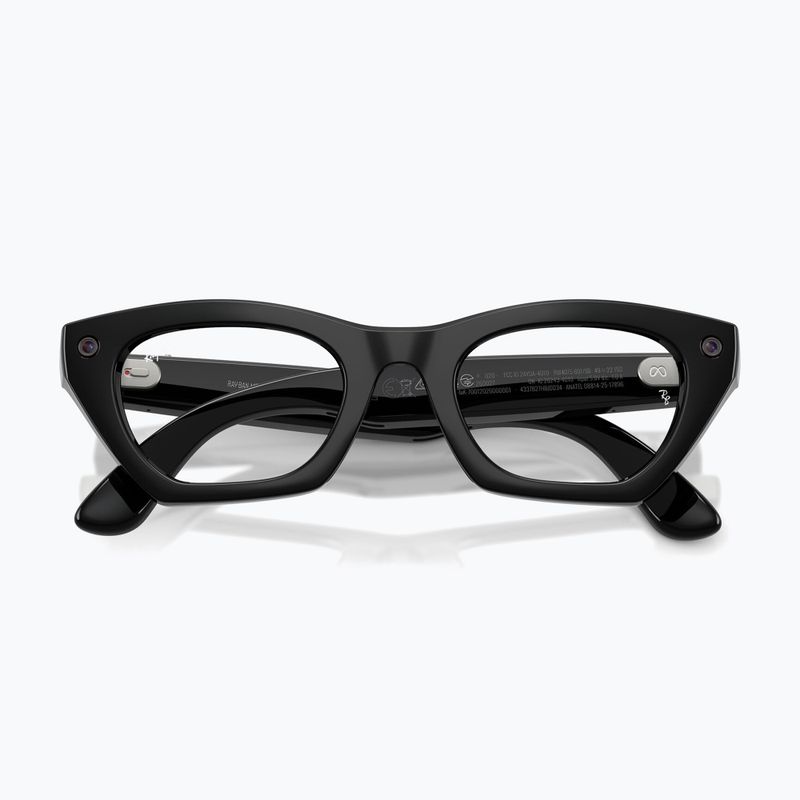 Очила с камера Ray-Ban Meta Zena shiny black/clear 3