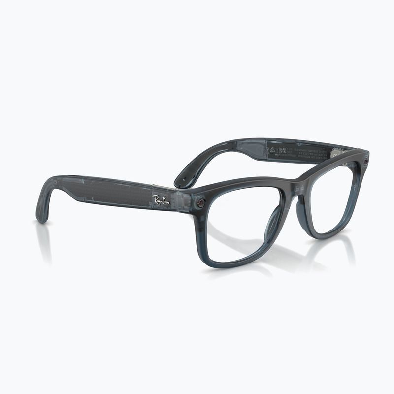 Очила с камера Ray-Ban Meta Wayfarer tp.mt.ocean/trs grey 4