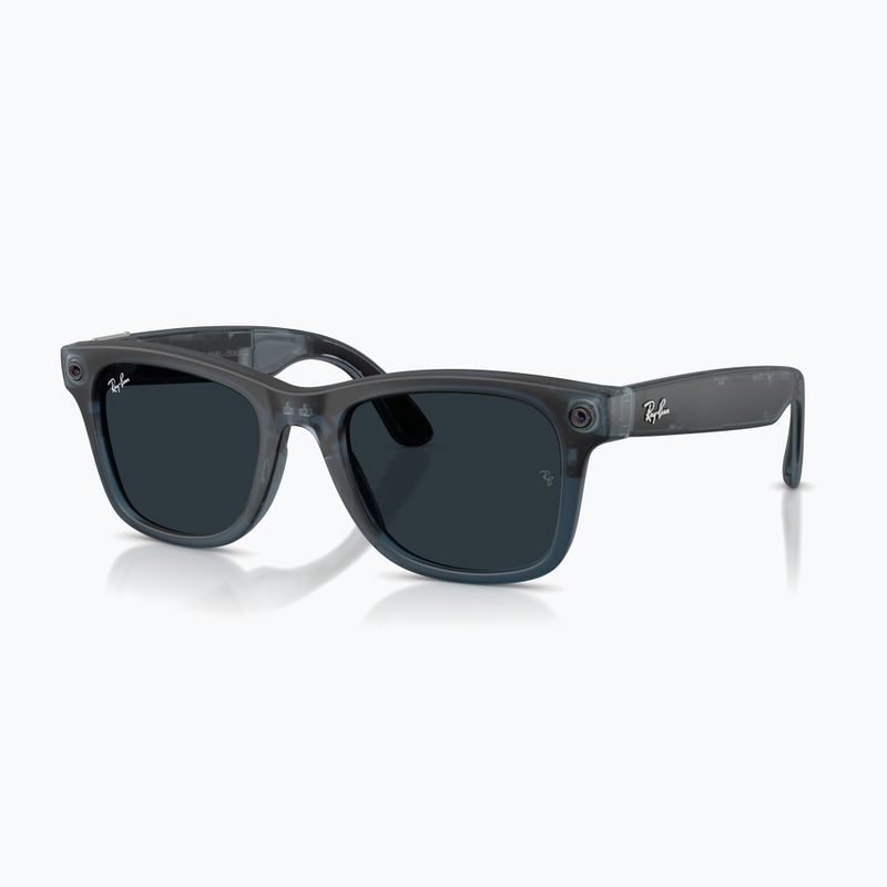 Очила с камера Ray-Ban Meta Wayfarer tp.mt.ocean/trs grey 7