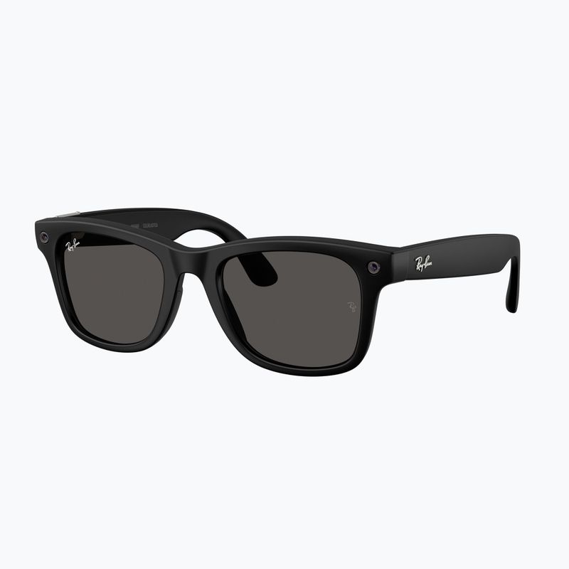 Очила с камера Ray-Ban Meta Wayfarer matte black/grey