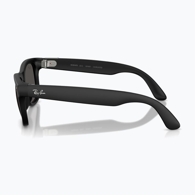 Очила с камера Ray-Ban Meta Wayfarer matte black/grey 6