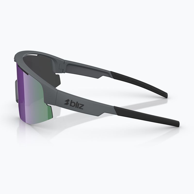 Слънчеви очила Bliz Matrix matte grey/smoke purple multi 5