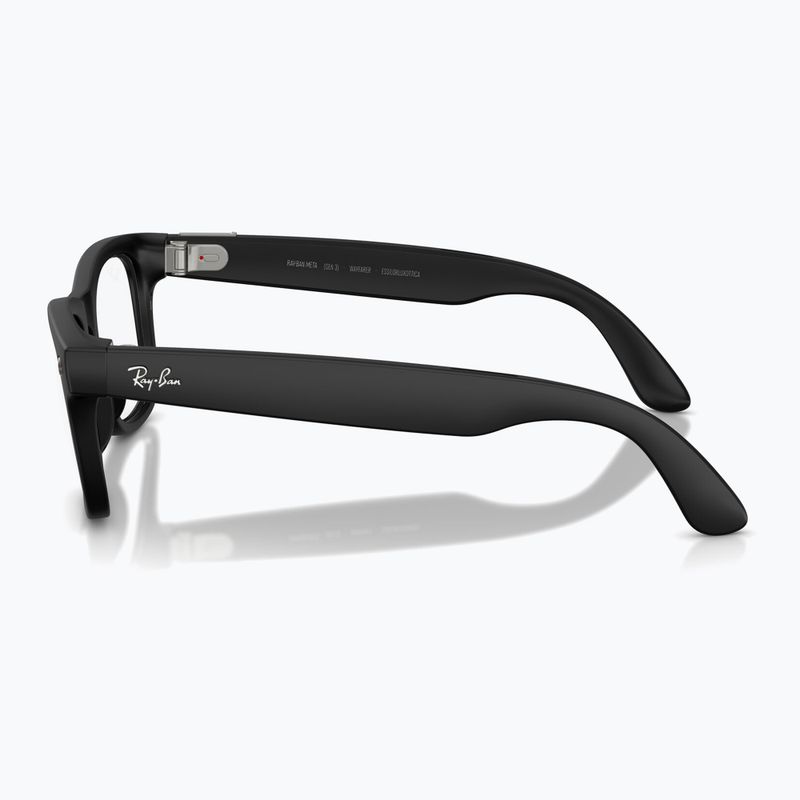 Очила с камера Ray-Ban Meta Wayfarer matte back/clear 5