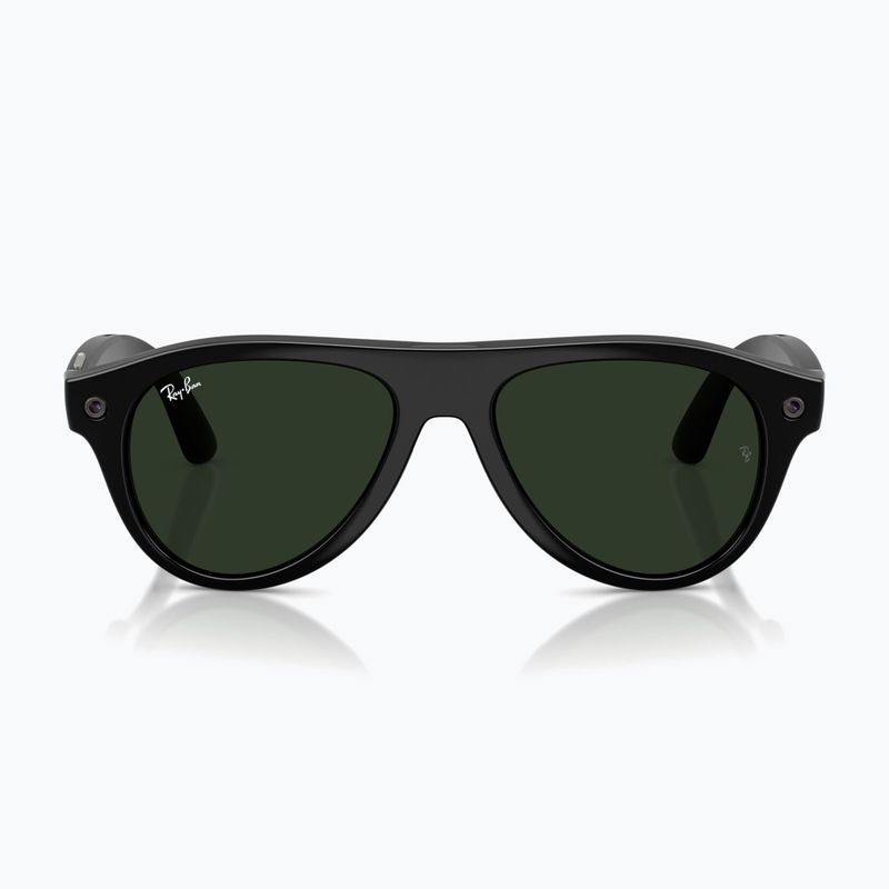 Очила с камера Ray-Ban Meta Aviator shiny black/trs g. green 7