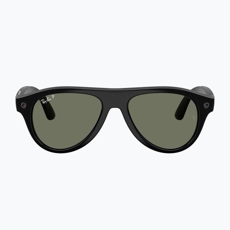 Очила с камера Ray-Ban Meta Aviator shiny black/g15 green polar 2