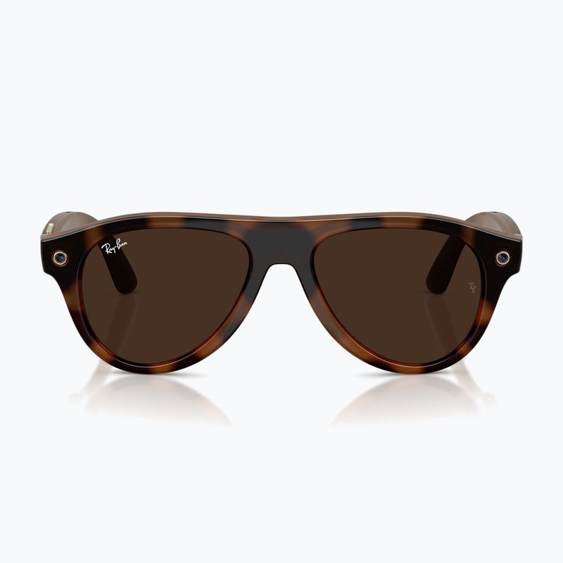 Очила с камера Ray-Ban Meta Aviator havana/trs brown 7