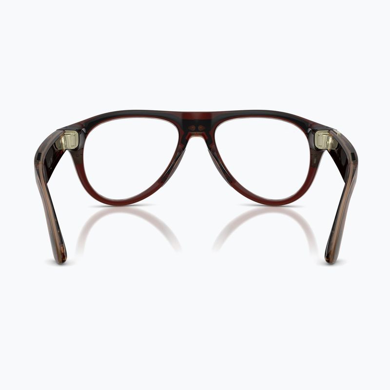 Очила с камера Ray-Ban Meta Aviator transp. umber/trs jade 3
