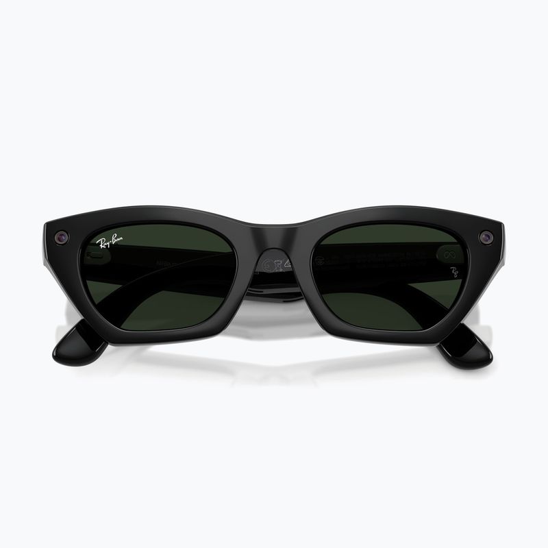 Очила с камера Ray-Ban Meta Zena shiny black/trs g. green 8