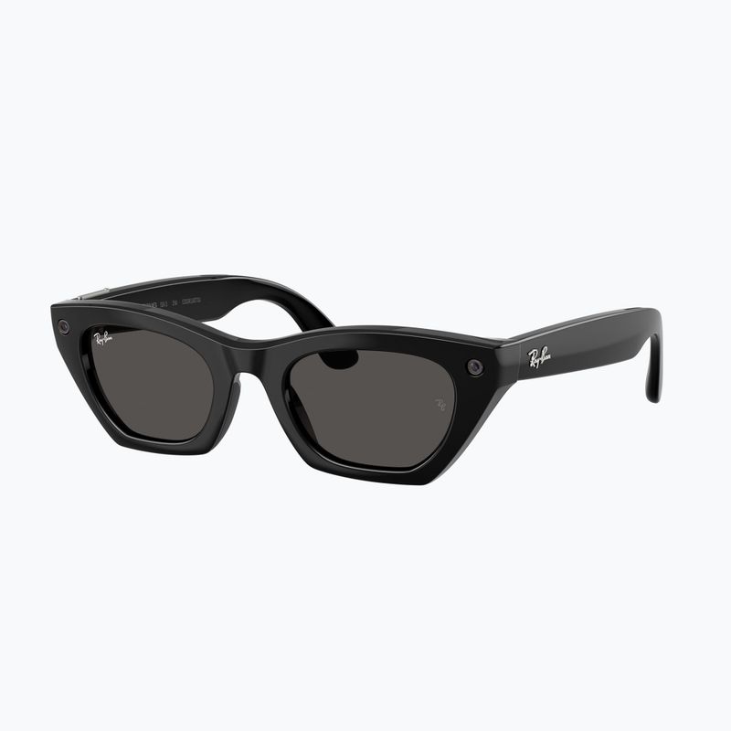 Очила с камера Ray-Ban Meta Zena shiny black/grey