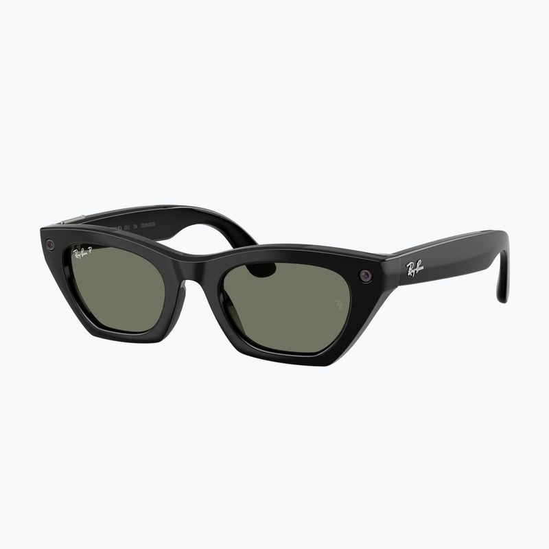 Очила с камера Ray-Ban Meta Zena shiny black/g15 green polar