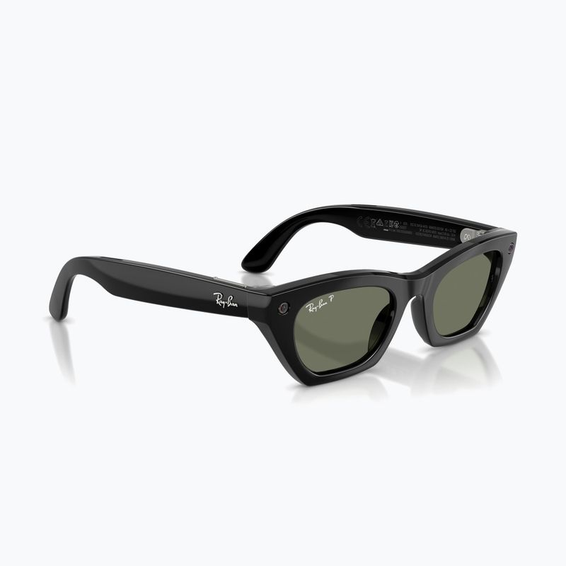 Очила с камера Ray-Ban Meta Zena shiny black/g15 green polar 4