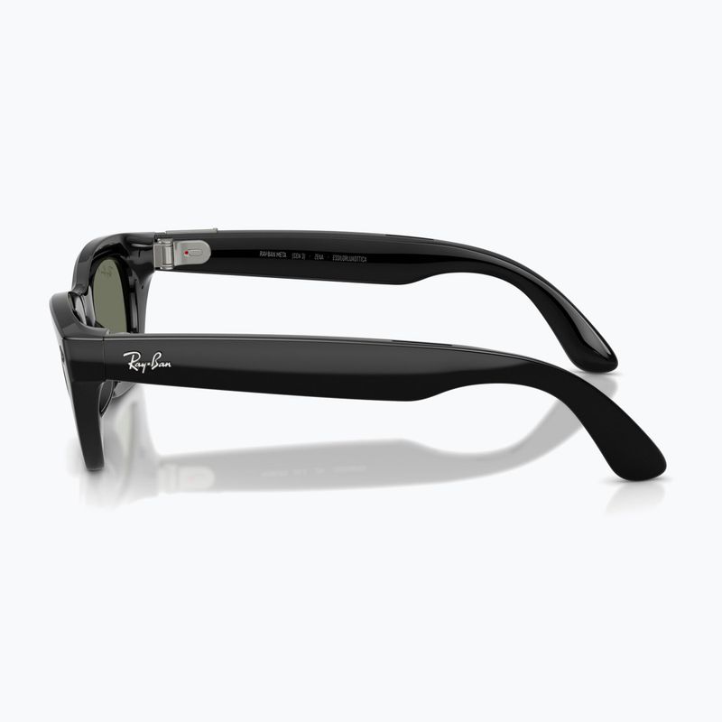 Очила с камера Ray-Ban Meta Zena shiny black/g15 green polar 5